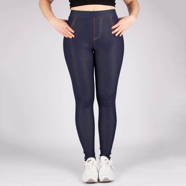 Katia Zarah jeanslook leggingsit navy-3